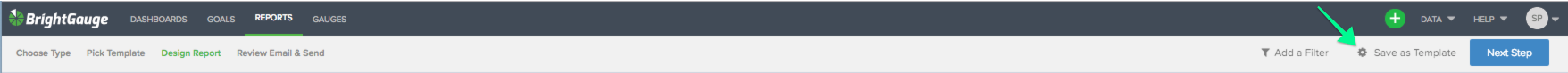 client reports save as template-3